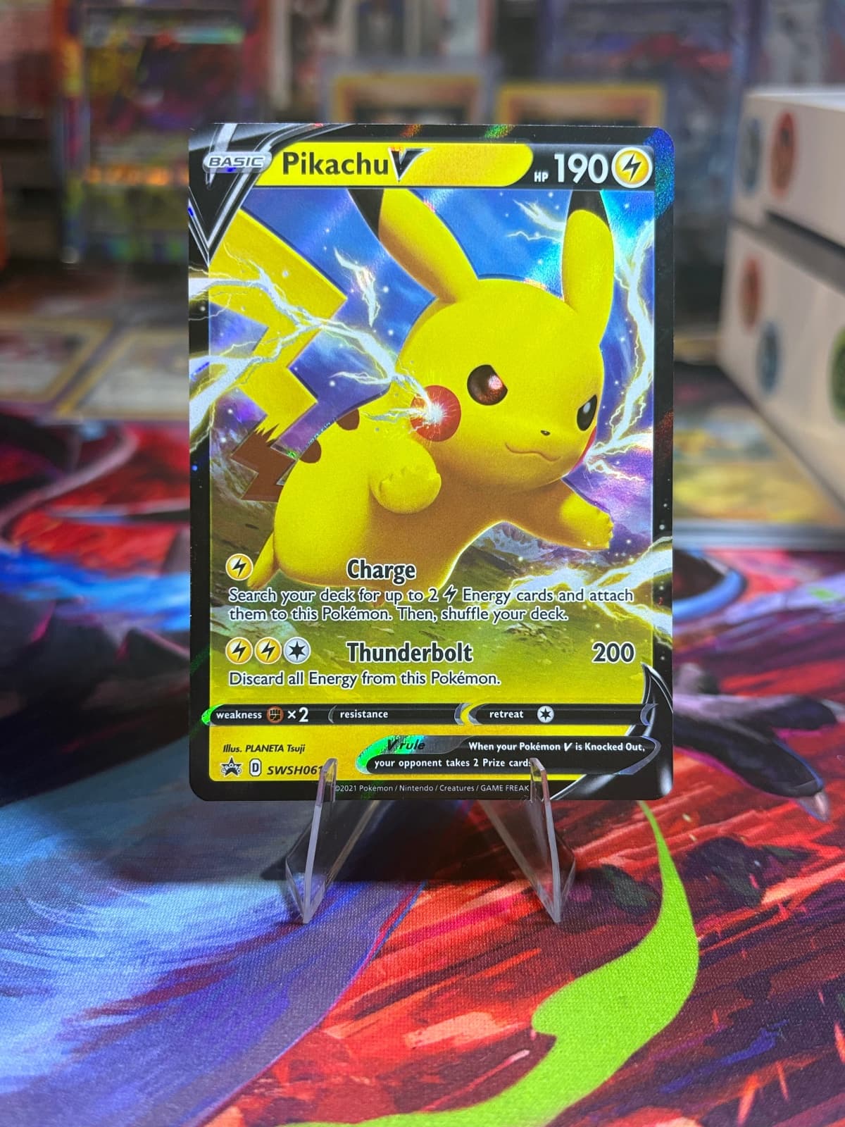 Pikachu V - 2021 Black Star Promos SWSH061