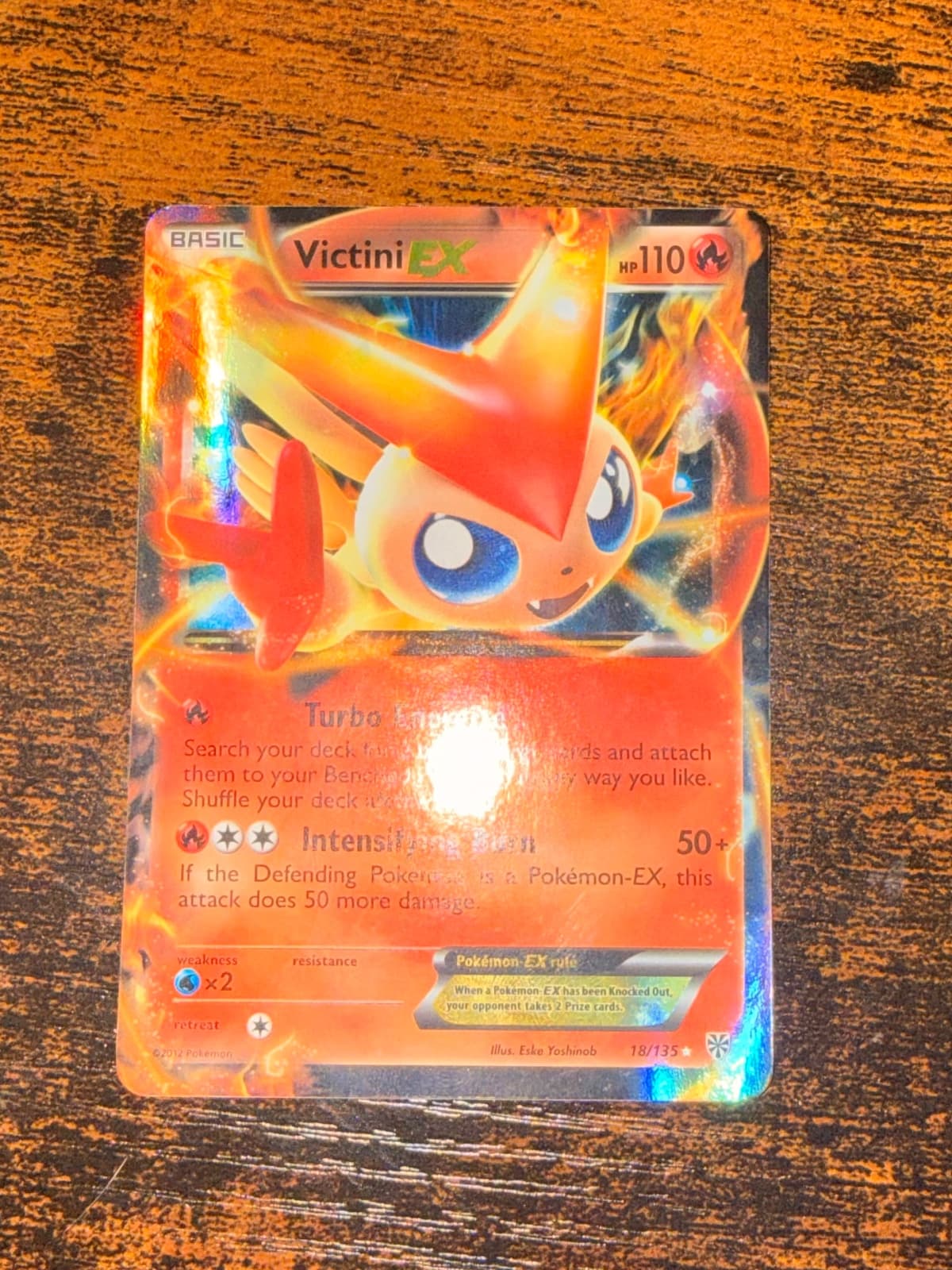 Plasma Storm - Victini EX 18/135