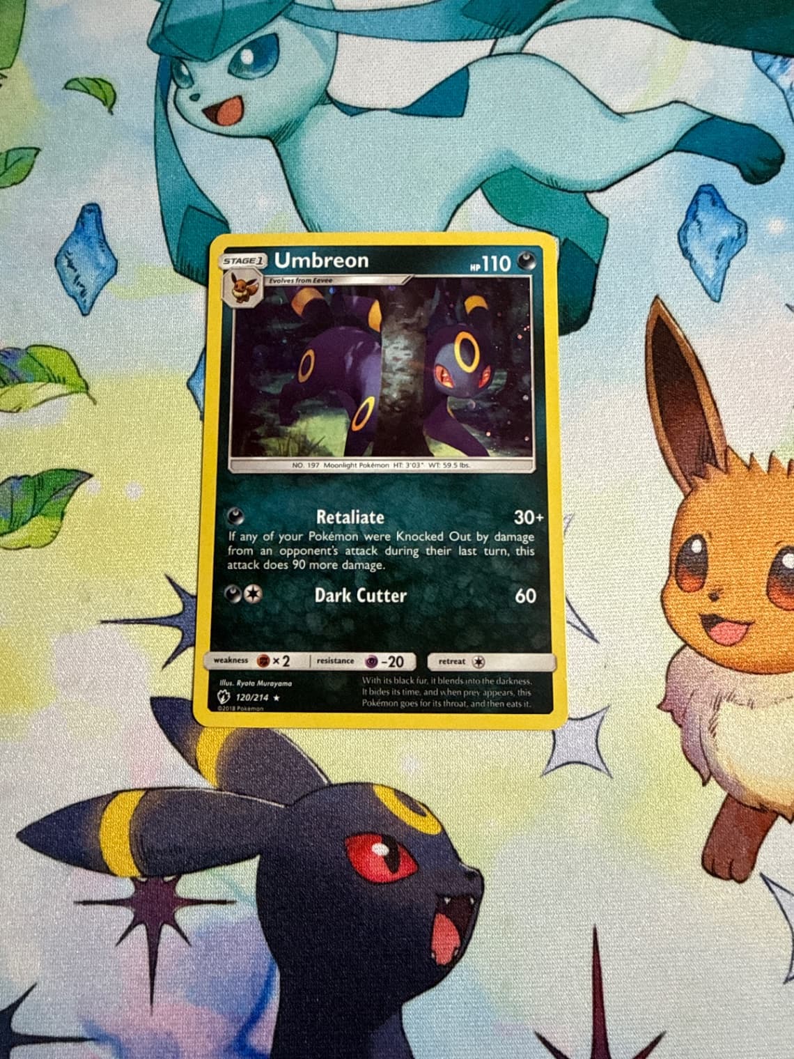 Lost Thunder Umbreon 120/214