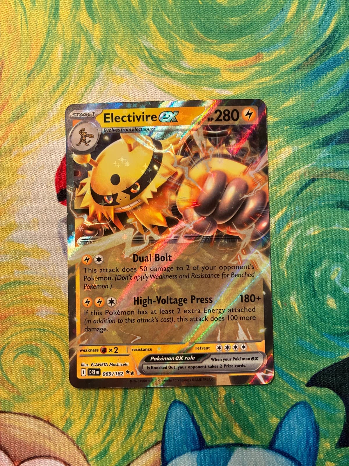 2021 Destined Rivals Electivire ex 069/182...