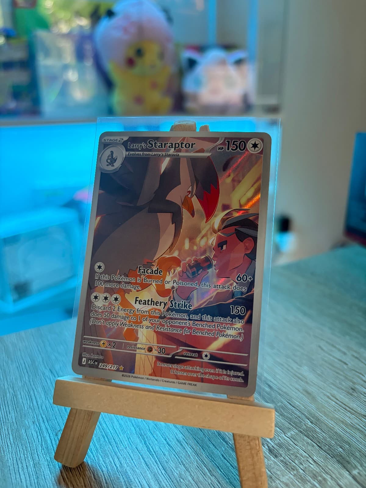Larry's Staraptor #249 Pokémon Ascended Heroes