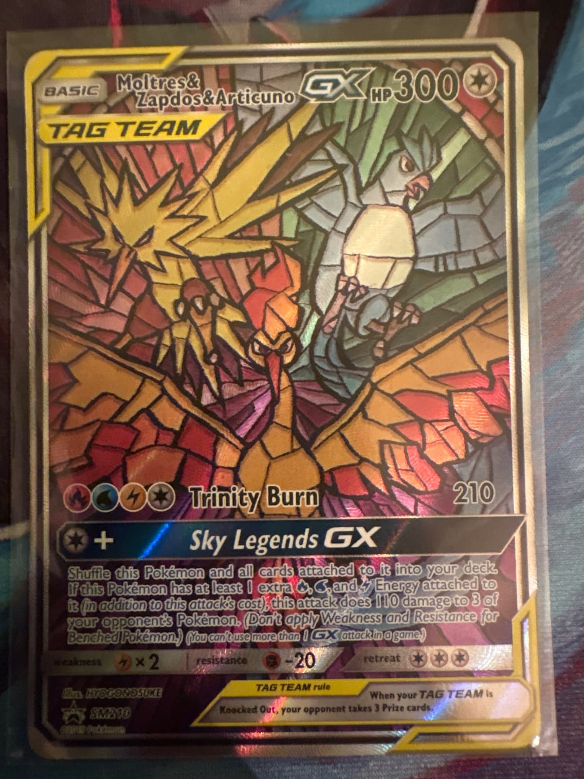 Moltres & Zapdos & Articuno GX - SM Promos