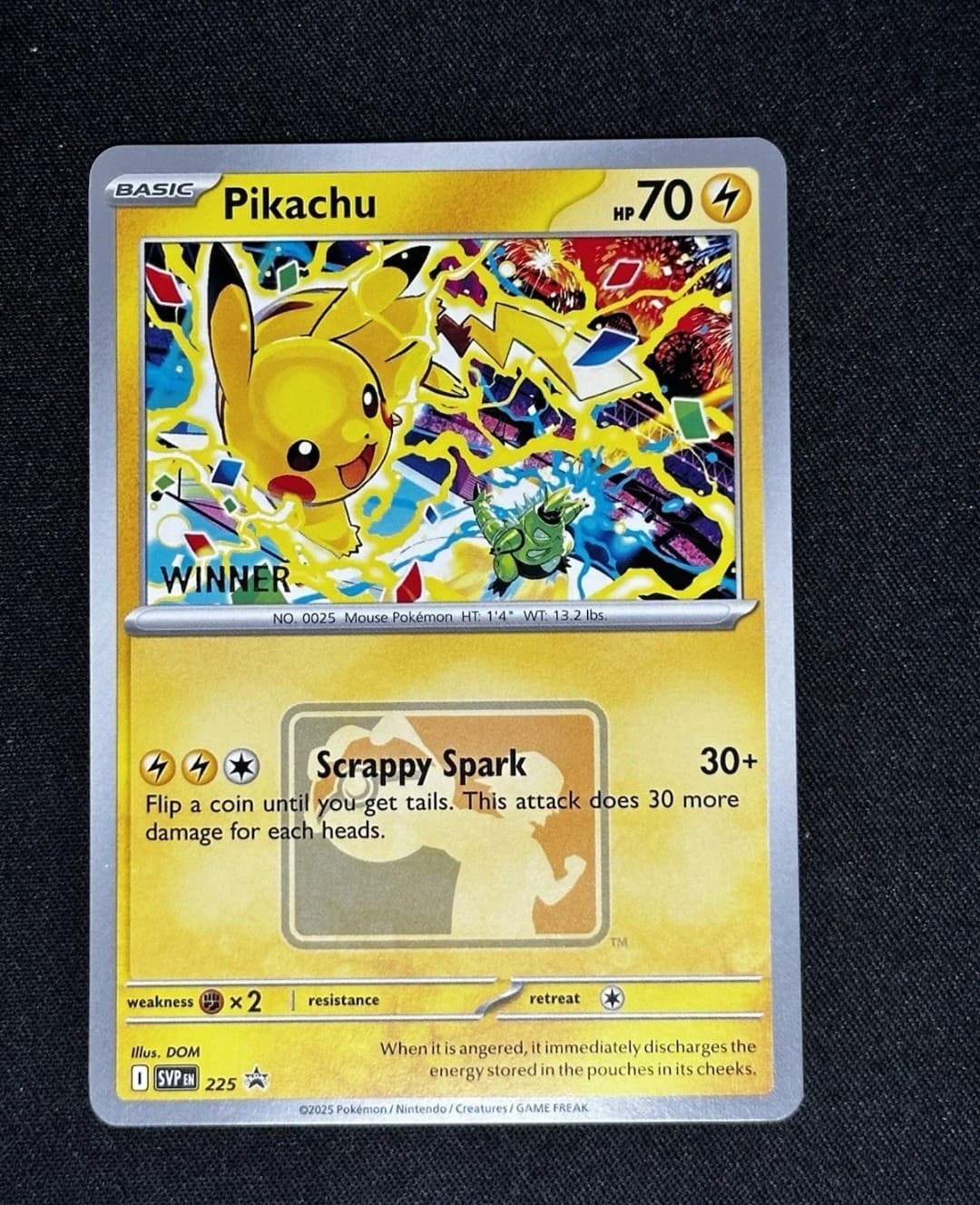 Pokémon Pikachu 225 SVP Scarlet & Violet Promo...