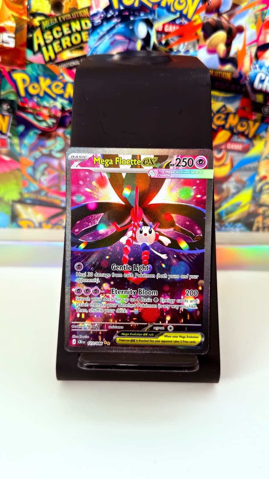 Chaos Rising Mega Floette ex 117/086 Special...