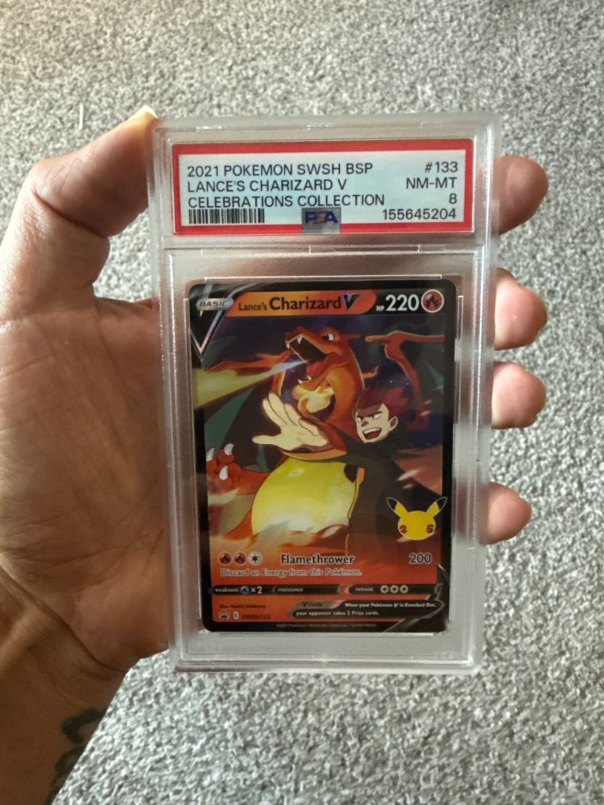 2021 Celebrations Collection Lance's Charizard...