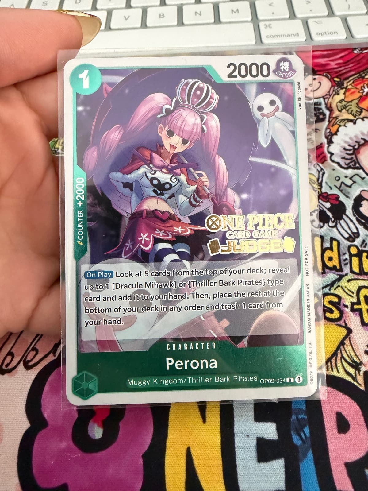 Perona OP09-034 Judge Stamp