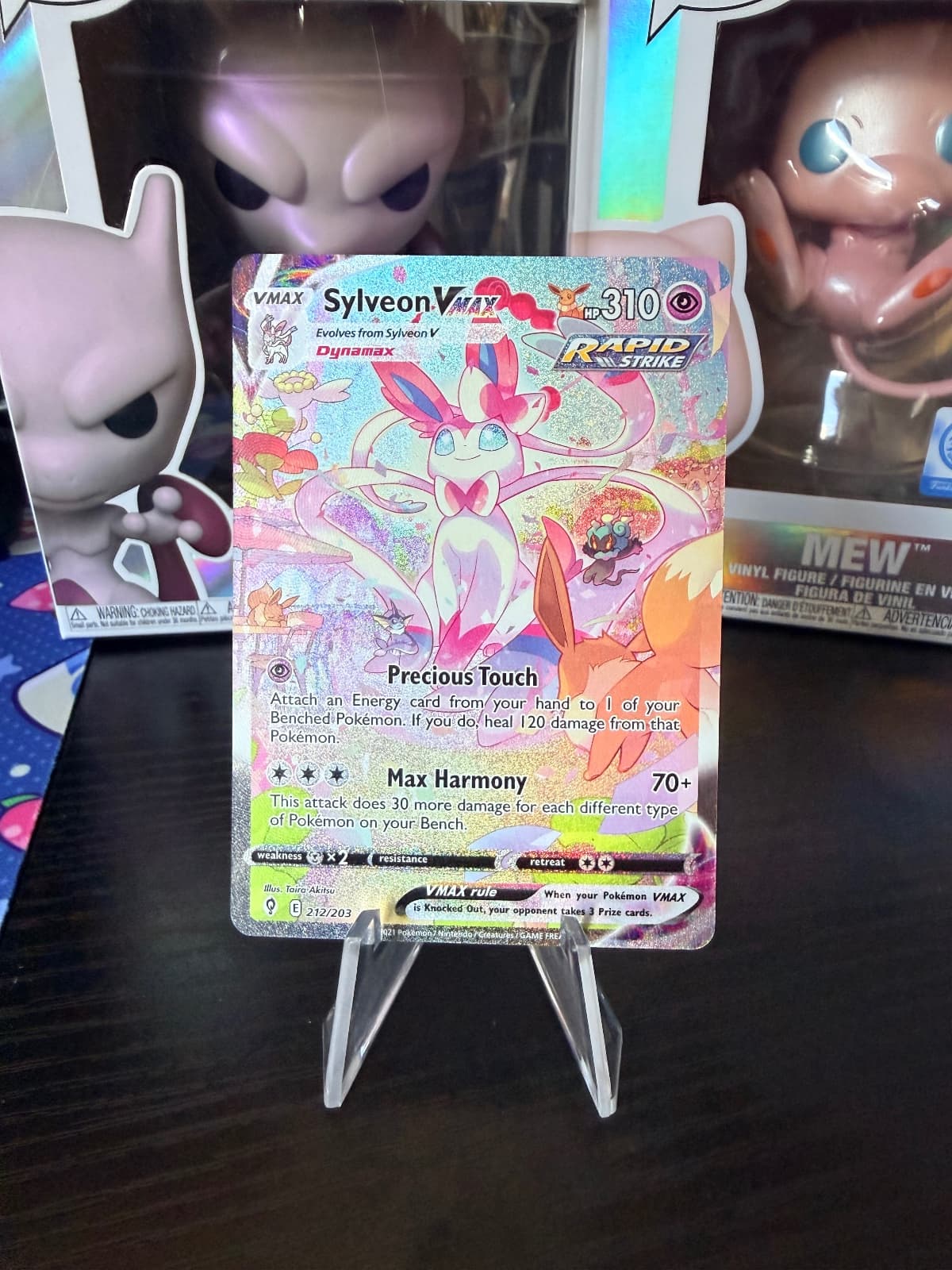 Sylveon VMAX Secret Rare 212/203 Evolving Skies