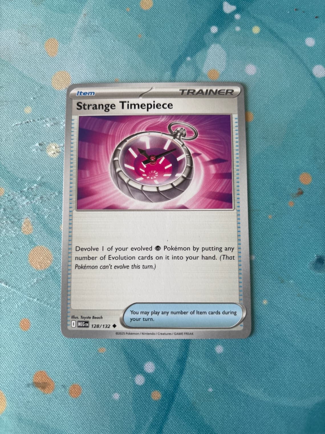 2025 Mega Evolution Strange Timepiece 128/132