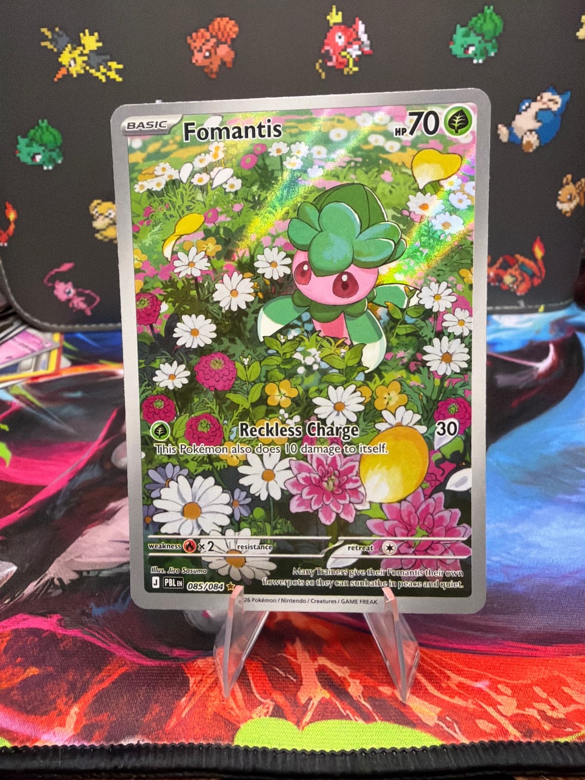Fomantis Illustration Rare 085/084 Pitch Black