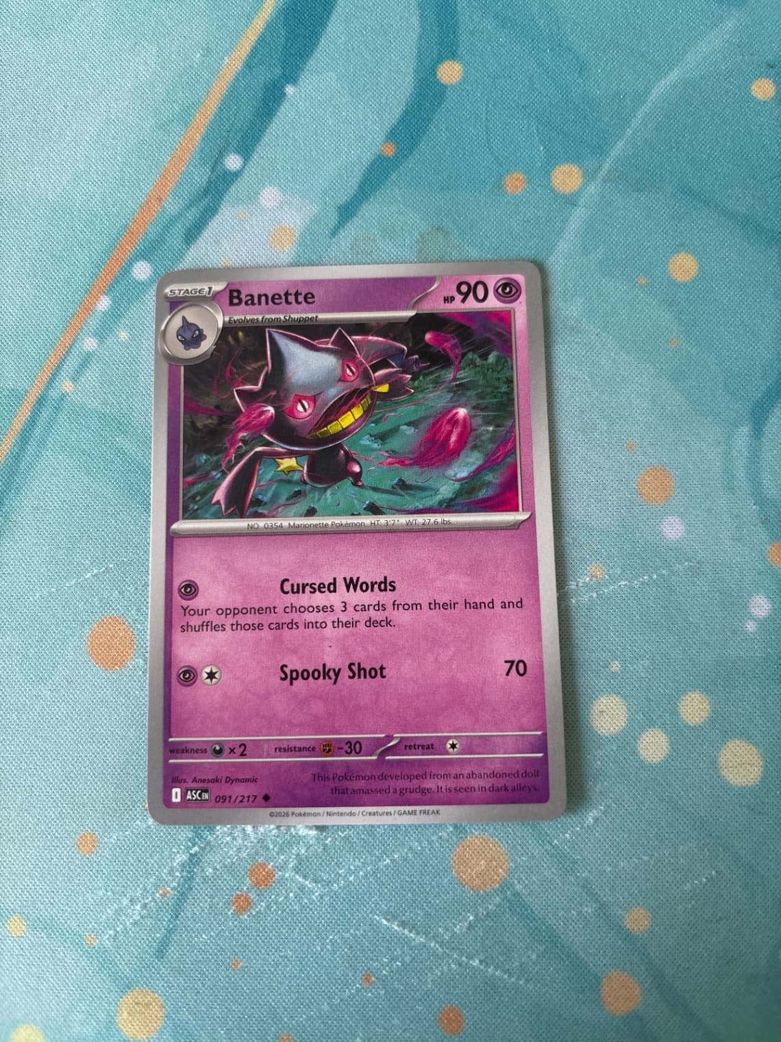 Banette 091/217 Ascended Heroes