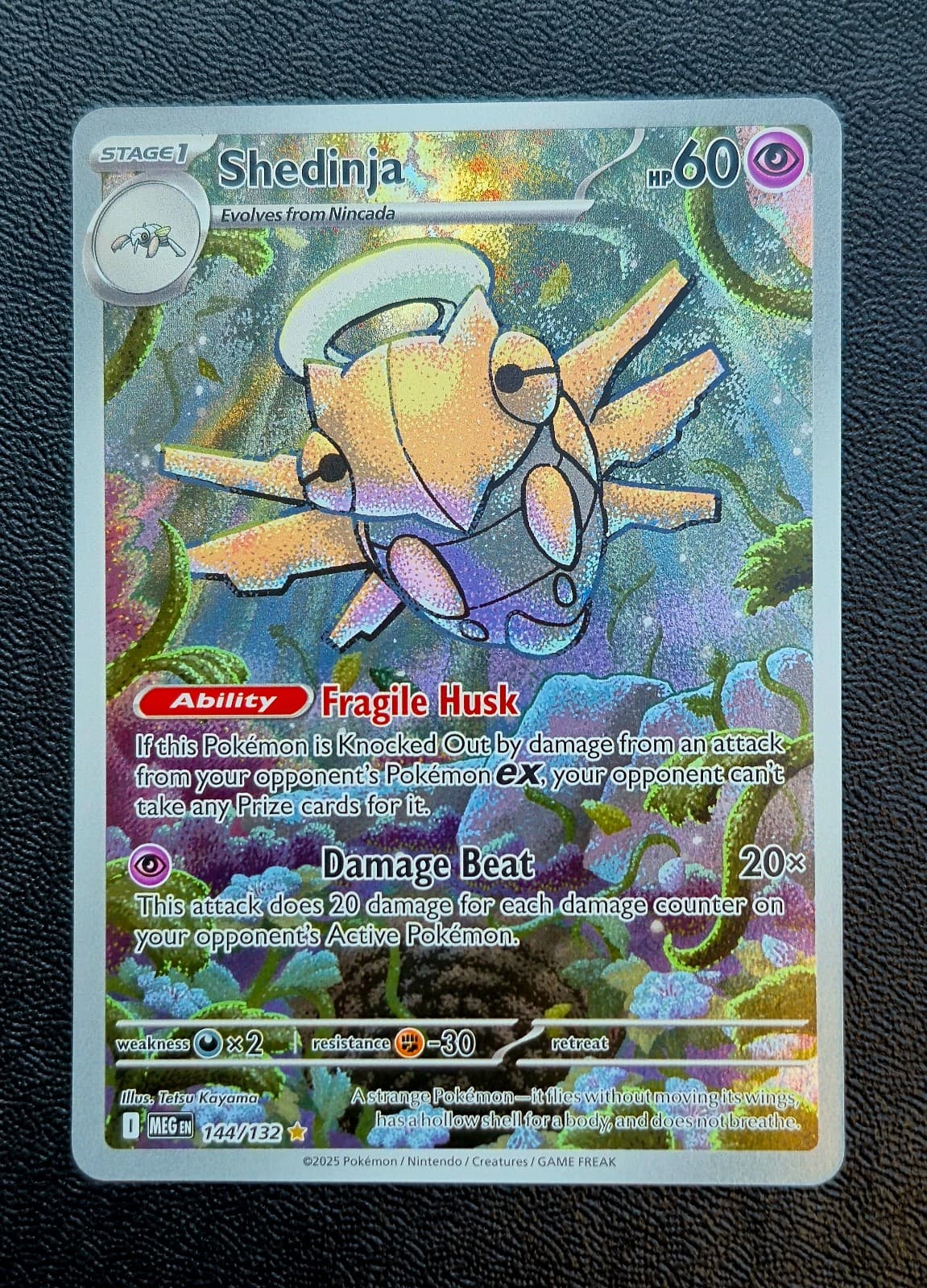 Shedinja Illustration Rare 144/132 Mega Evolution