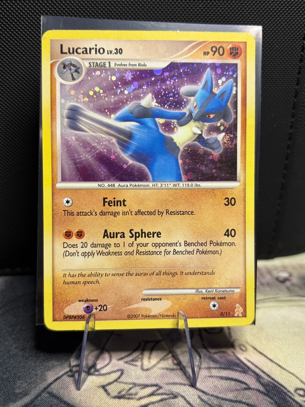 2007 DP Trainer Kit Lucario 3/11