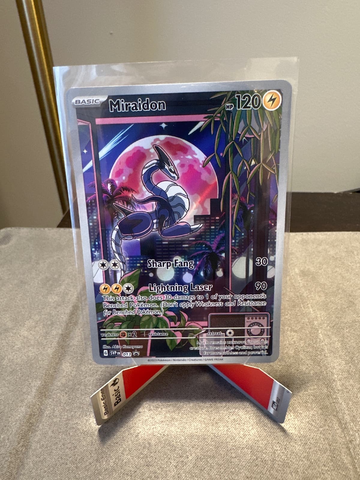 Miraidon Scarlet & Violet Promo #013