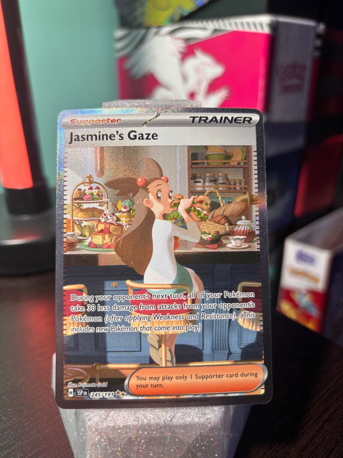 Jasmine's Gaze 245/191 Surging Sparks Special...