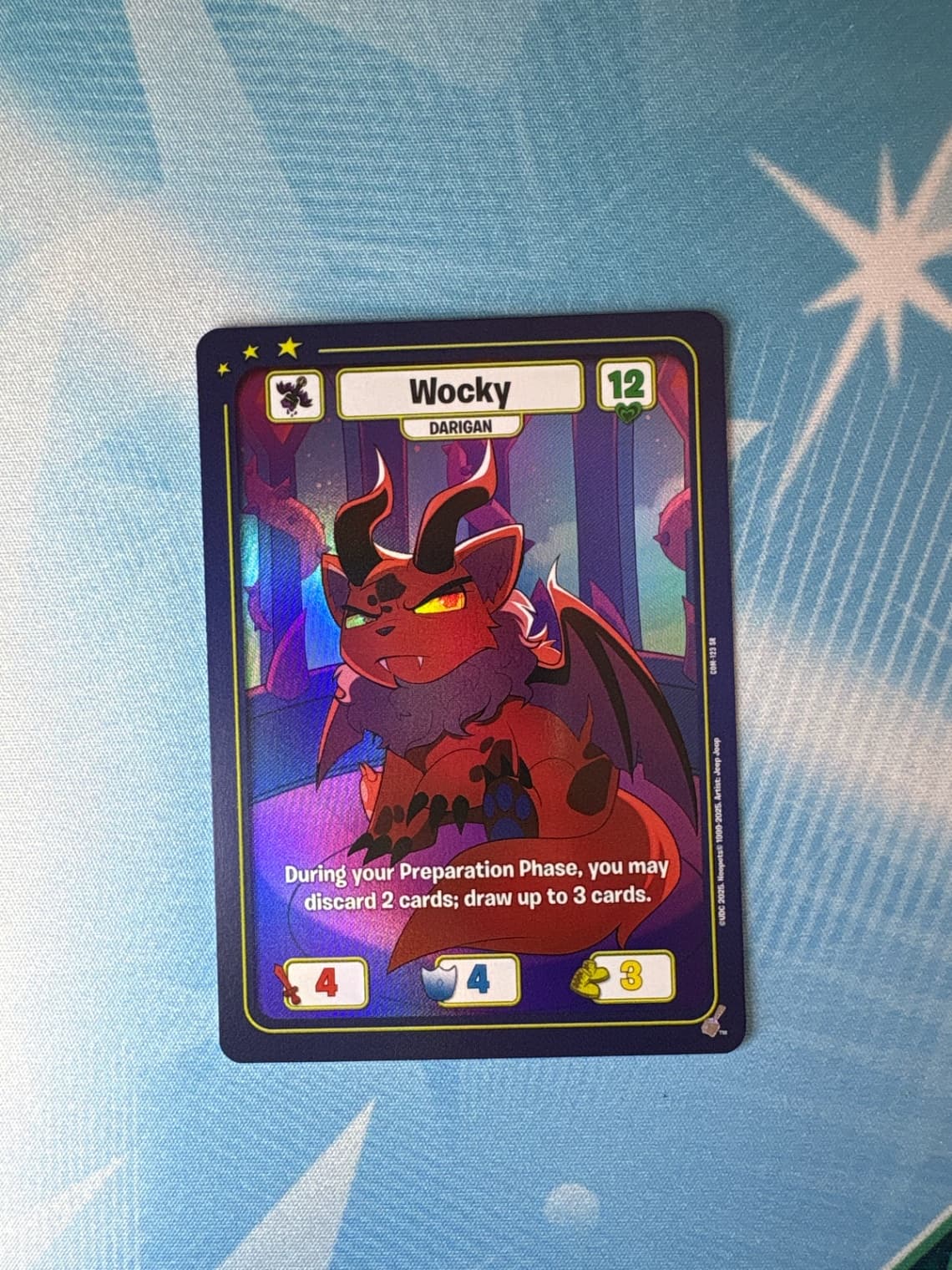 Neopets: Wocky Darigan COM- 123 SR