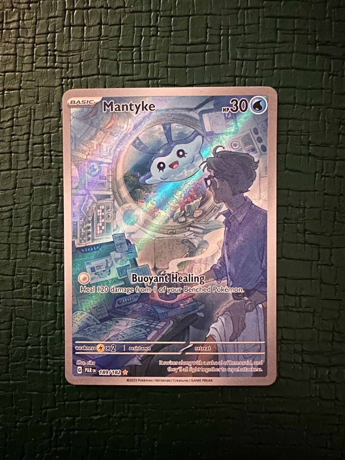 2023 Paradox Rift Mantyke 189/182 Illustration...