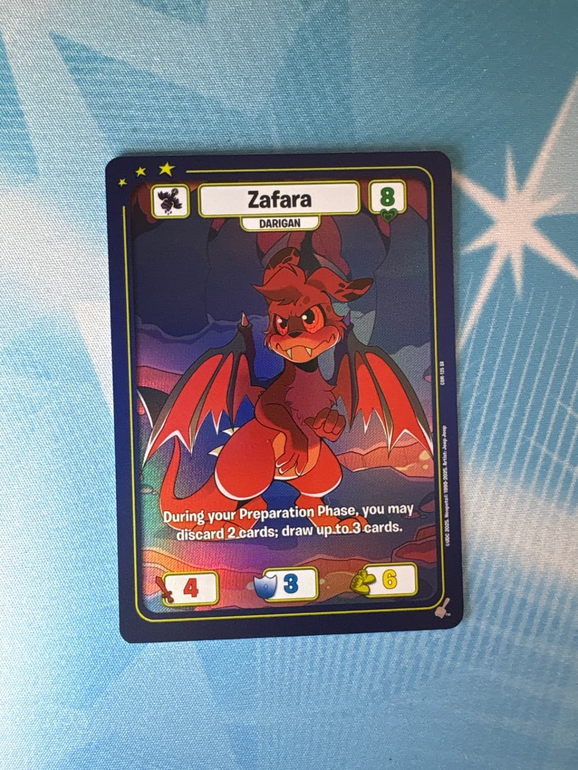 Neopets: Zafara Darigan COM- 125 SR