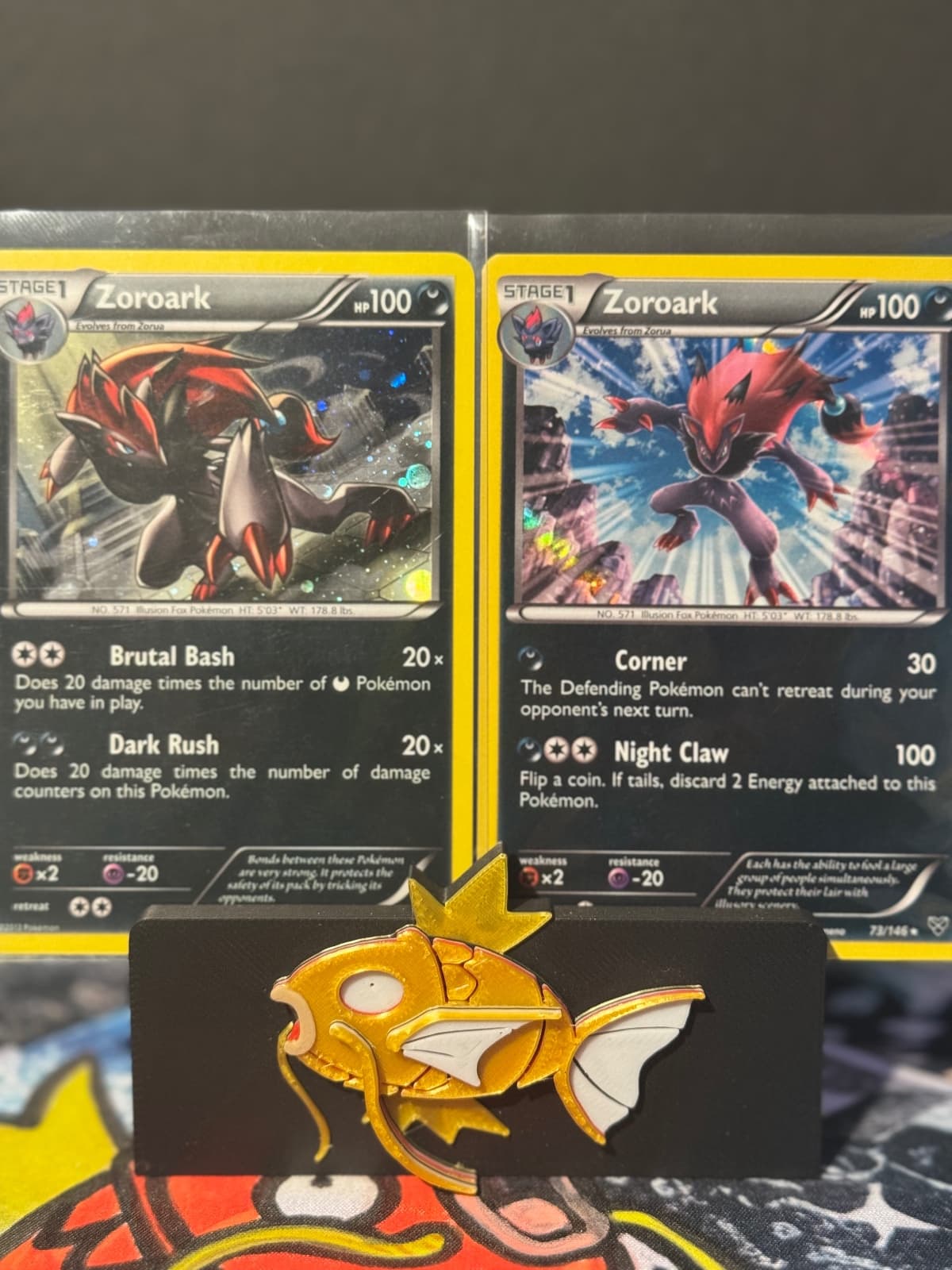 Pair of holo Zoroark