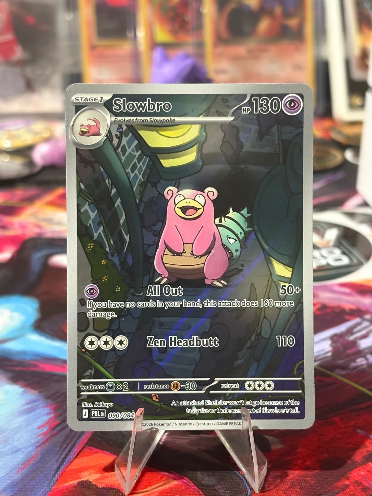 Slowbro - Pitch Black - 090/084 Illustration Rare