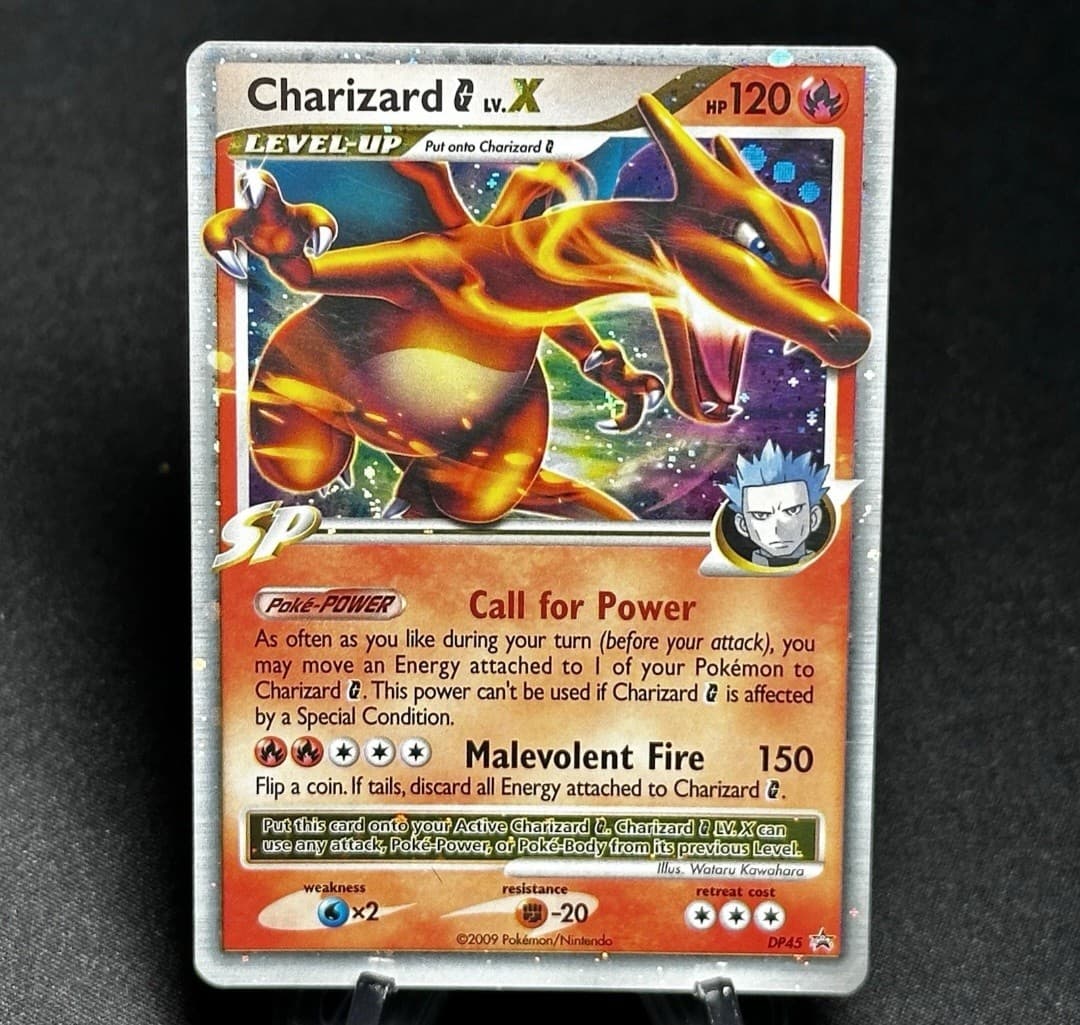 Charizard G LV.X Promo Diamond and Pearl...