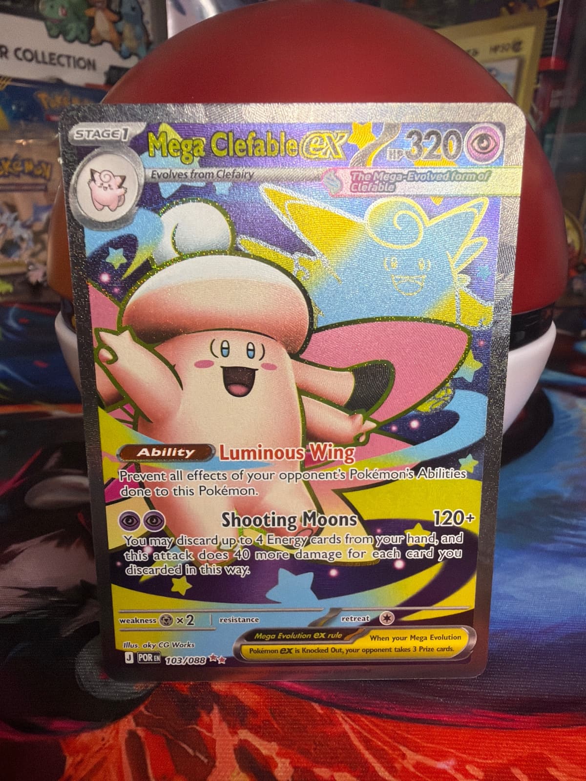 Perfect Order Mega Clefable ex 103/88 Ultra Rare
