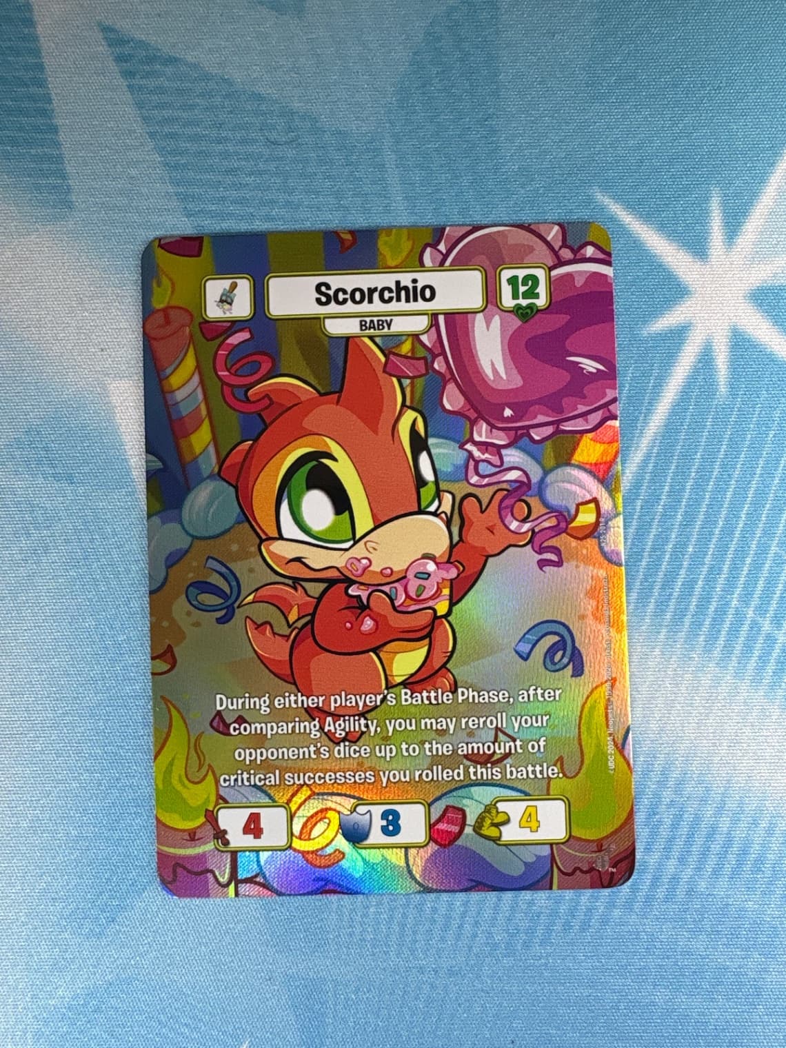 Neopets: Scorchio Baby N25- 201R