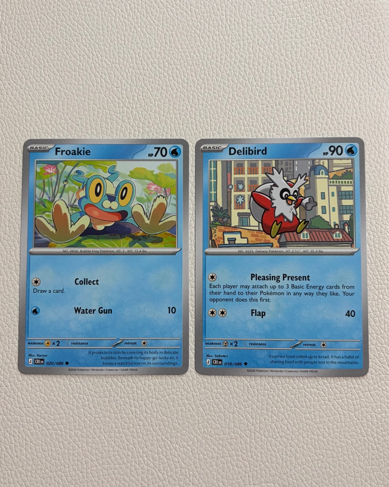 Chaos Rising Froakie 020/086 common + Chaos...