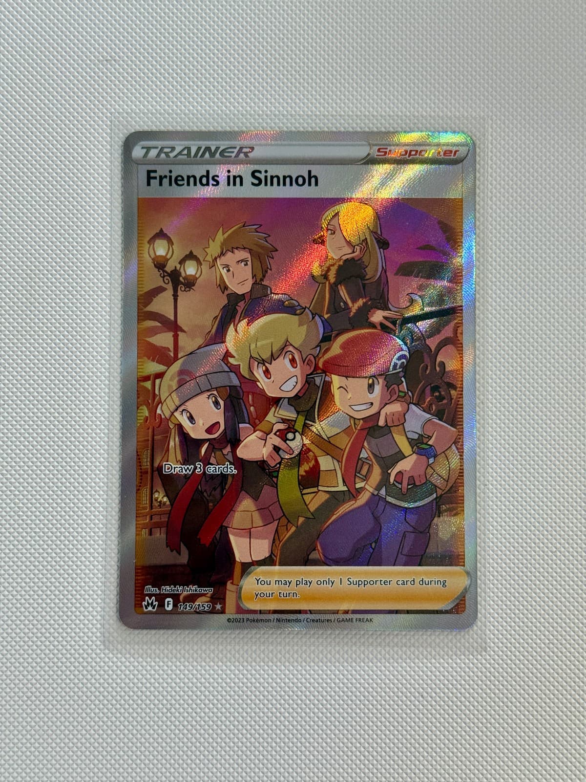 2021 Crown Zenith Friends in Sinnoh 149/159...