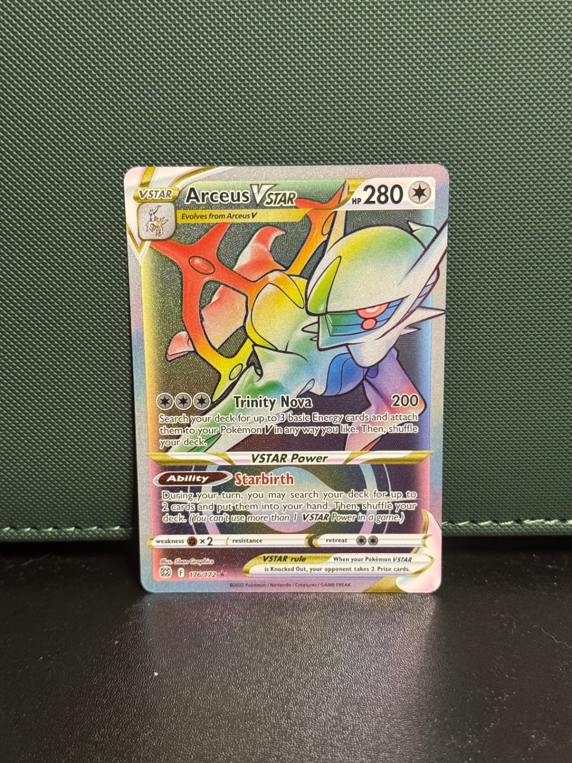 Arceus VSTAR (Secret) (176) - SWSH09:...
