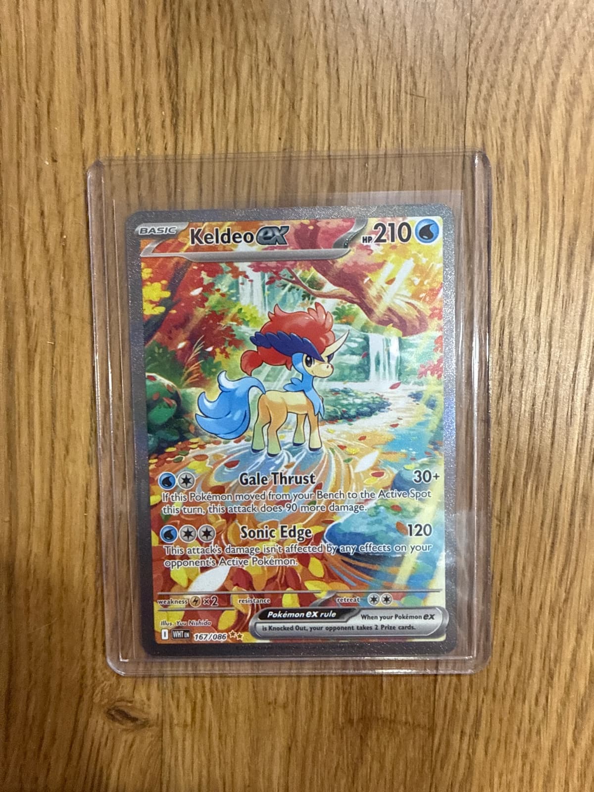White Flare Keldeo ex 167/86 Special...