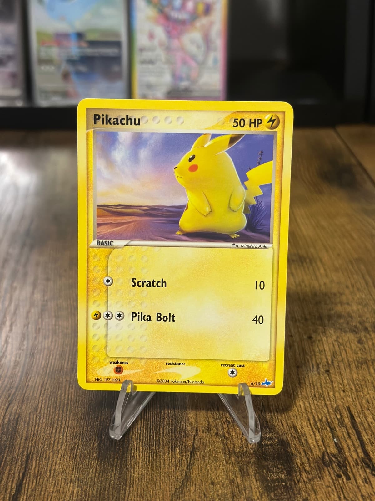 2004 EX Trainer Kit Latios Pikachu 6/10