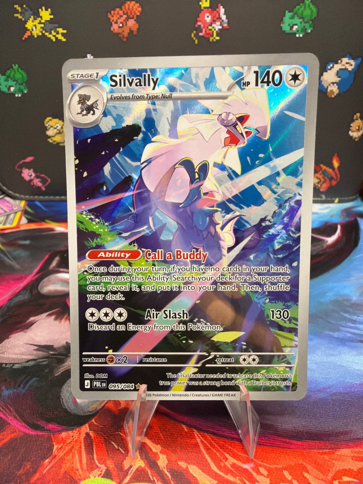 Silvally 095/084 Pitch Black Illustration Rare