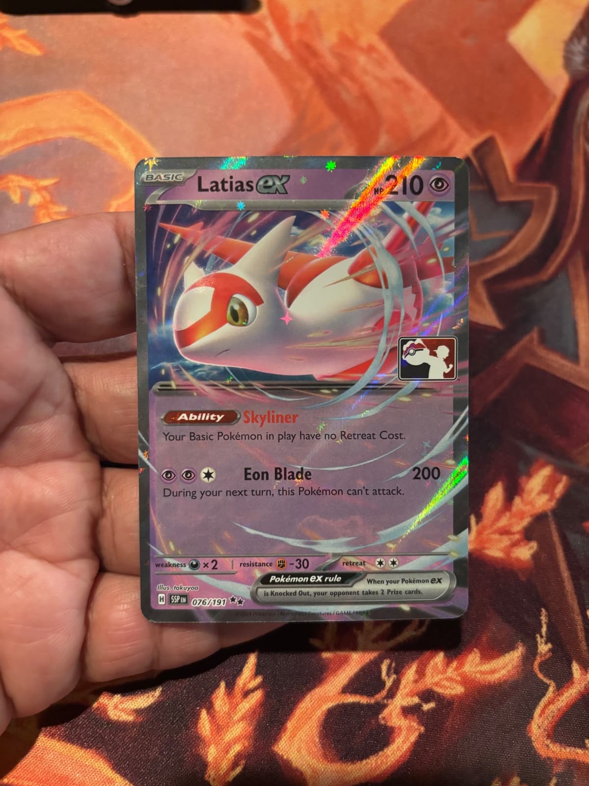 Play! Pokemon - Latias ex - STAMPED Double...