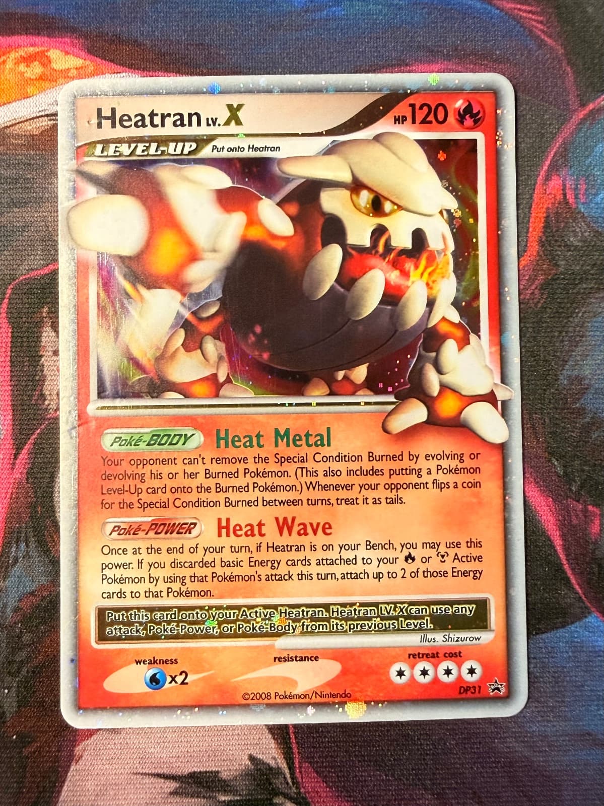 2008 DP Black Star Promos Heatran DP31