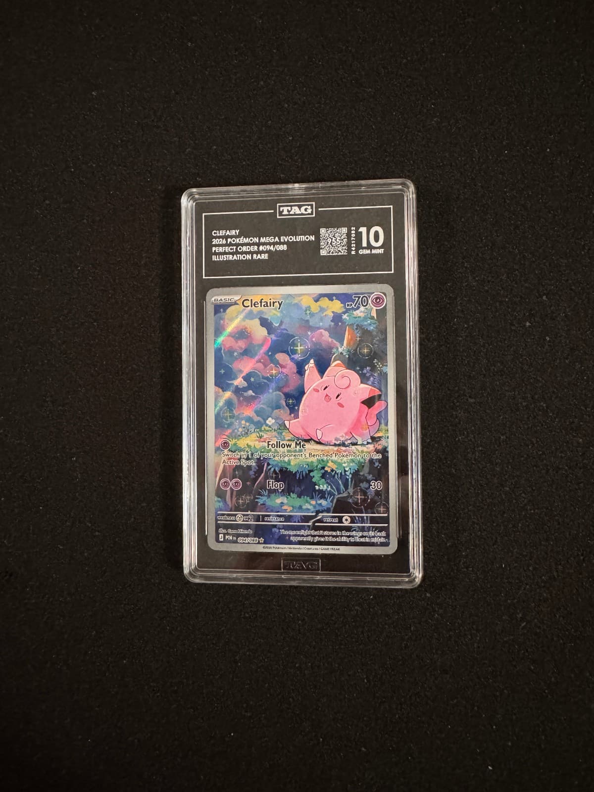 2026 Pokemon Clefairy 094/088 Perfect Order...