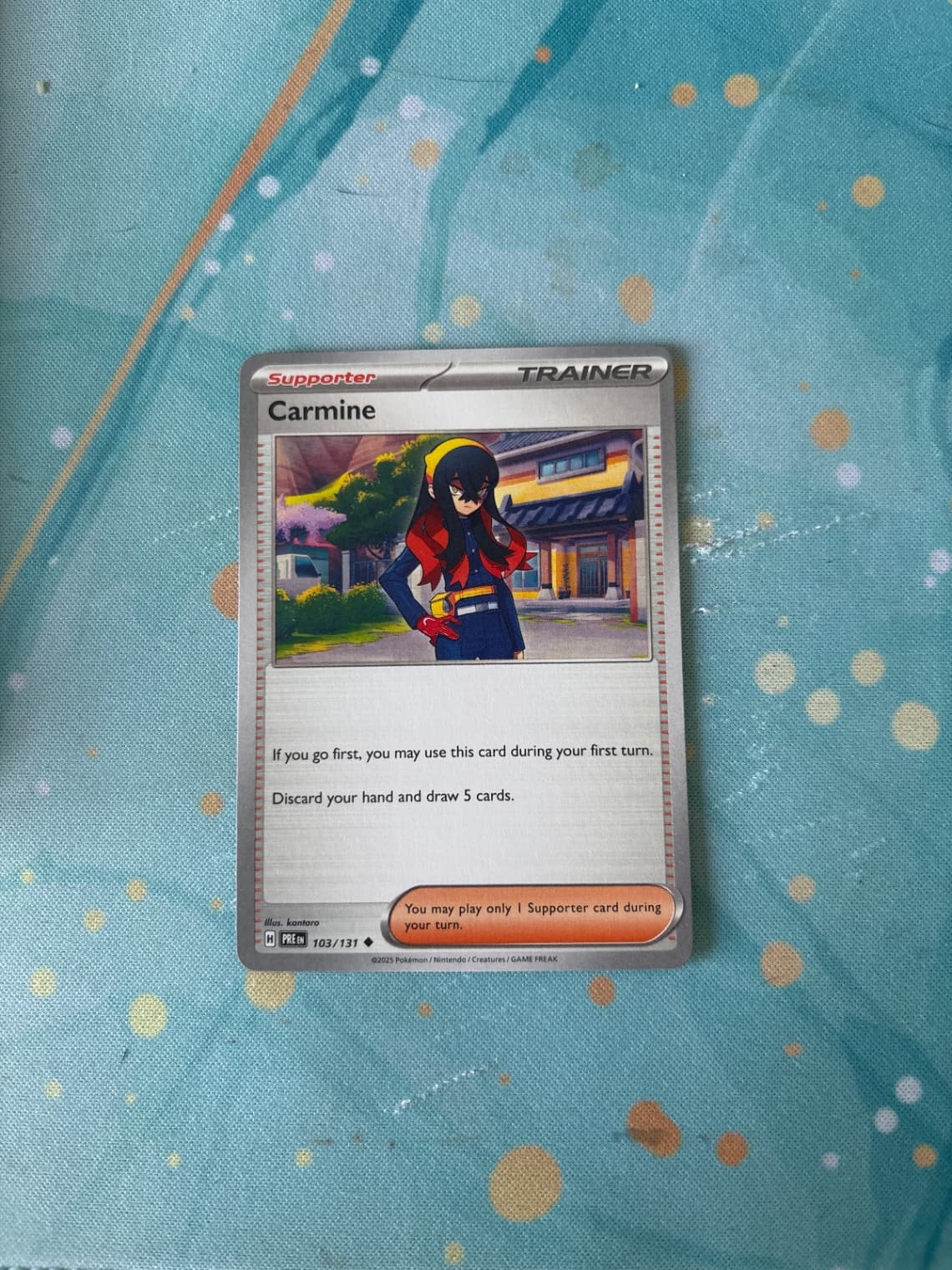 2025 Prismatic Evolutions Carmine 103/131
