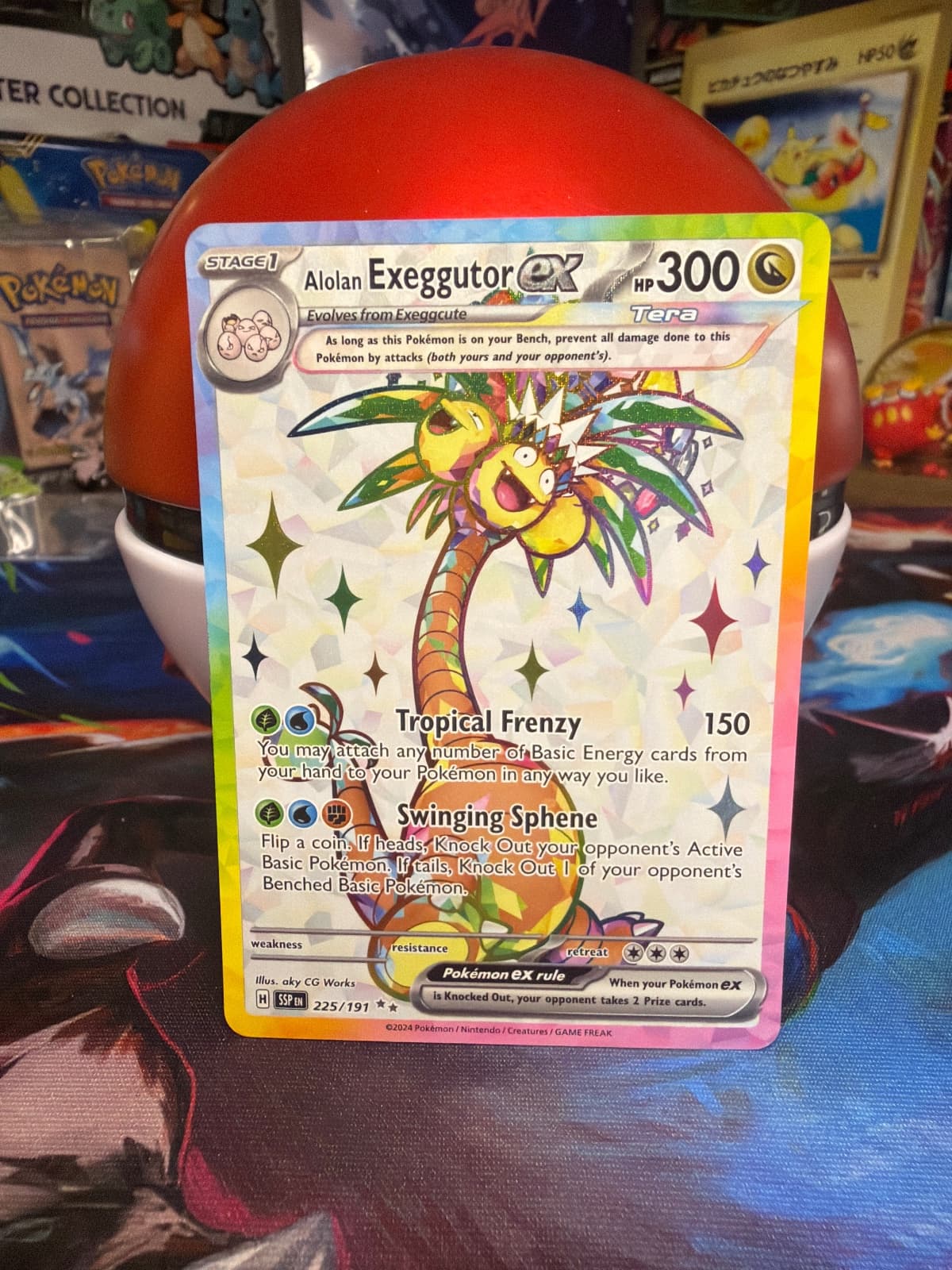 Alolan Exeggutor ex 225/191 Surging Sparks...