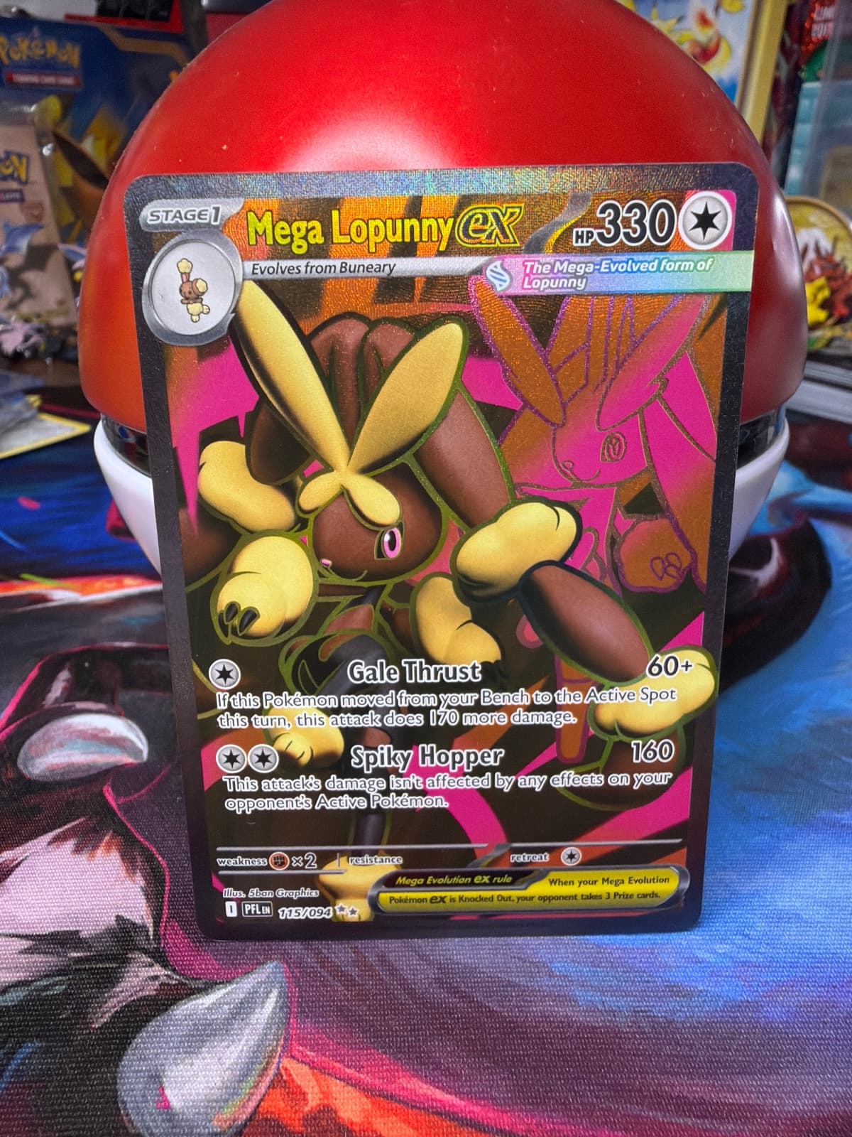Phantasmal Flames Mega Lopunny ex 115/94 Ultra...