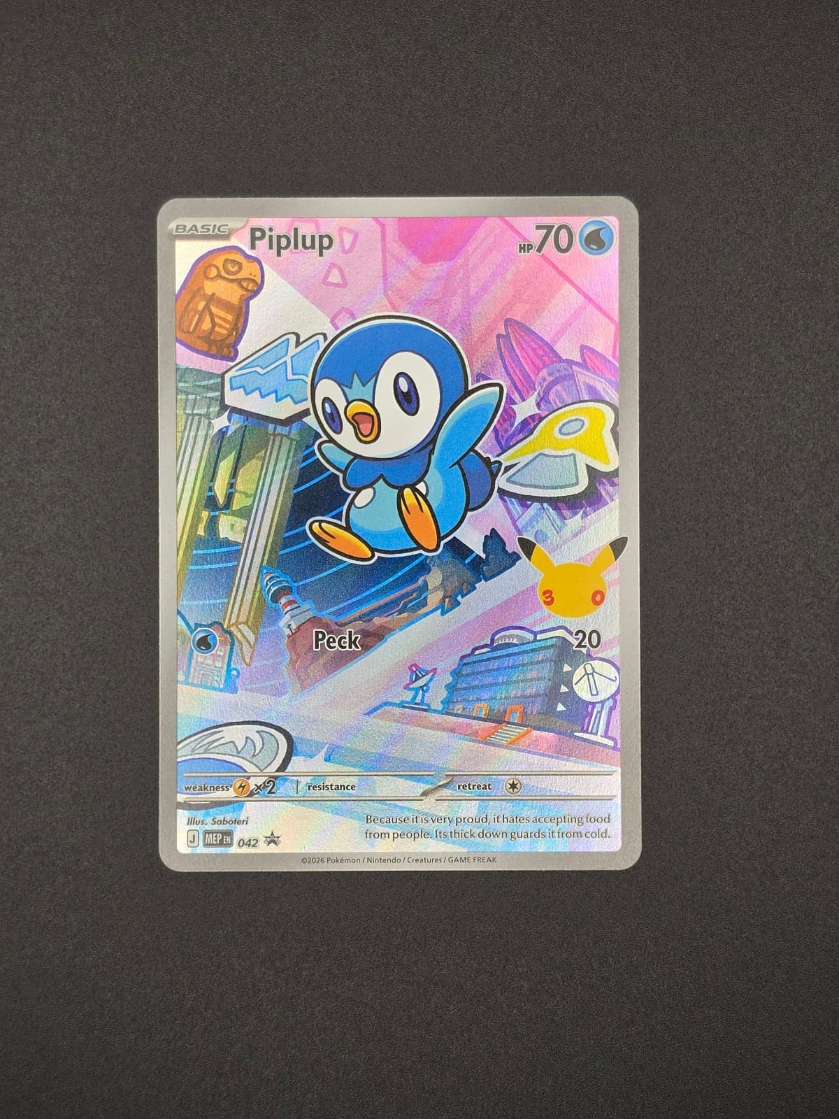 2026 MEP Black Star Promos Piplup 042