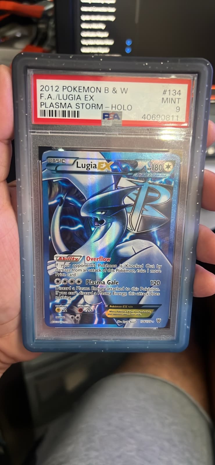 2012 B & W Lugia 134 PSA 9