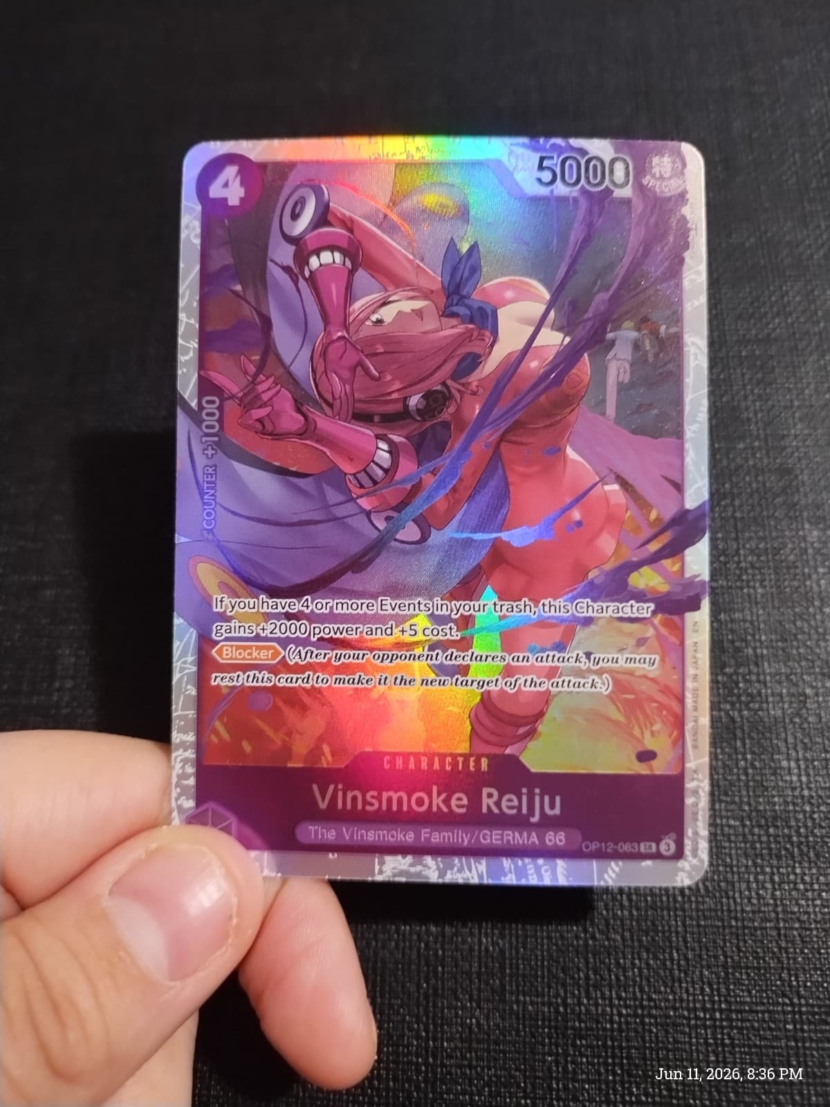 Vinsmoke Reiju OP12-063 NM