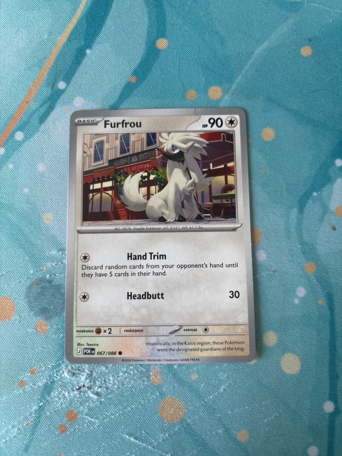 Perfect Order Furfrou 067/88