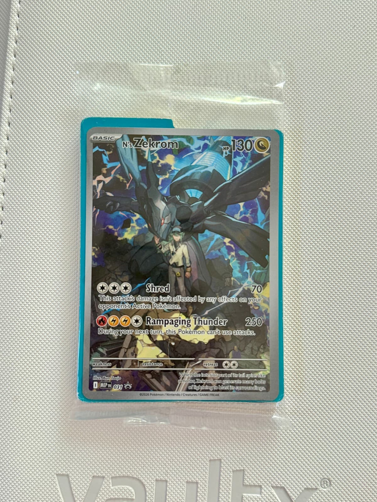 2026 MEP Black Star Promos N's Zekrom 031 --...