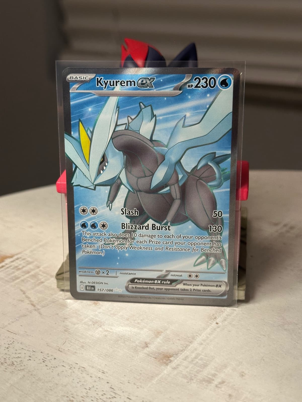 Kyurem ex - 157/086 - SV: Black Bolt (BLK)