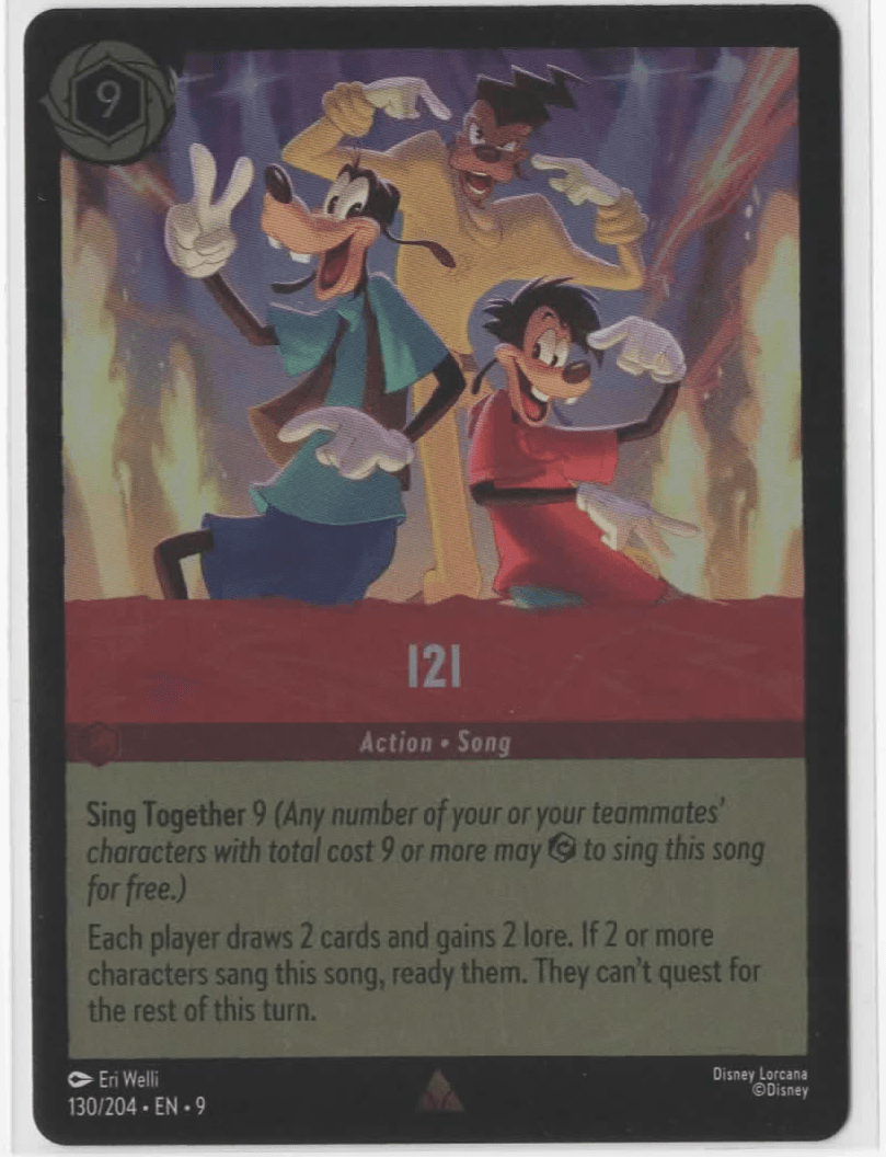 121 Song Action Card #130