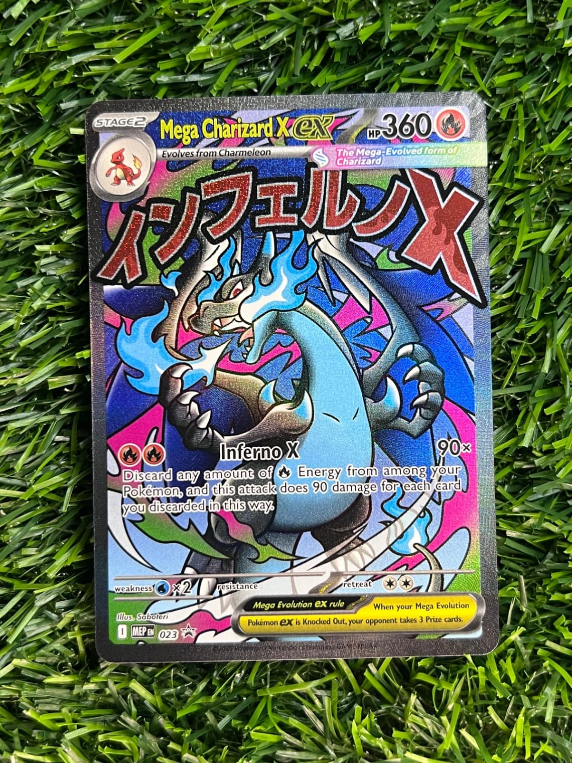 Mega Charizard X EX #023