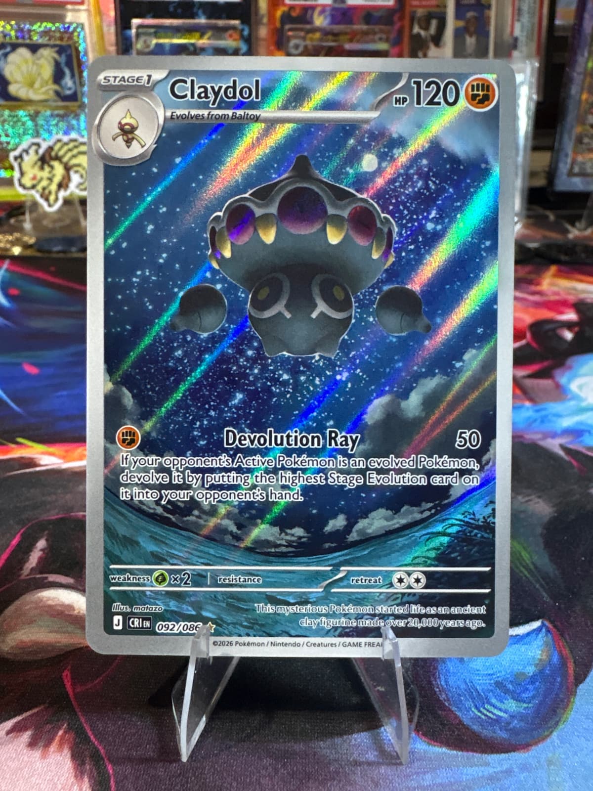 Chaos Rising - Claydol - Illustration Rare Eng