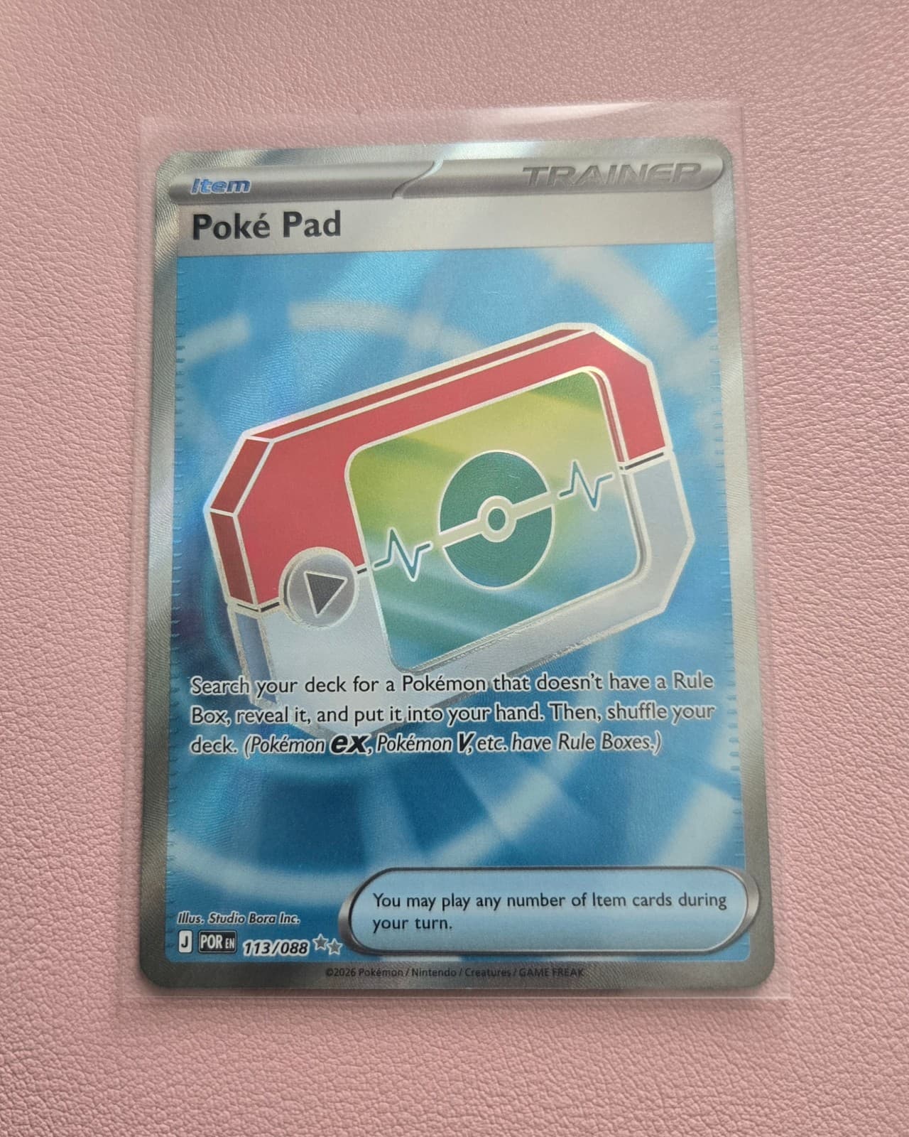 Poké Pad 113/88 - Ultra Rare