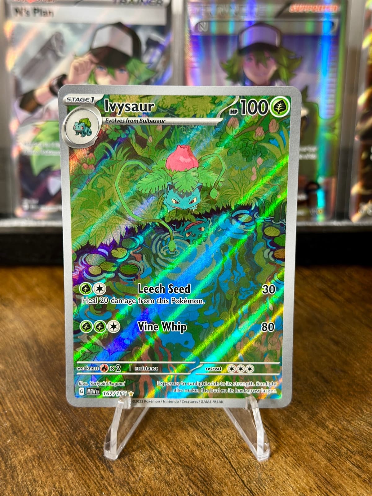 2023 151 Ivysaur 167/165 Illustration Rare