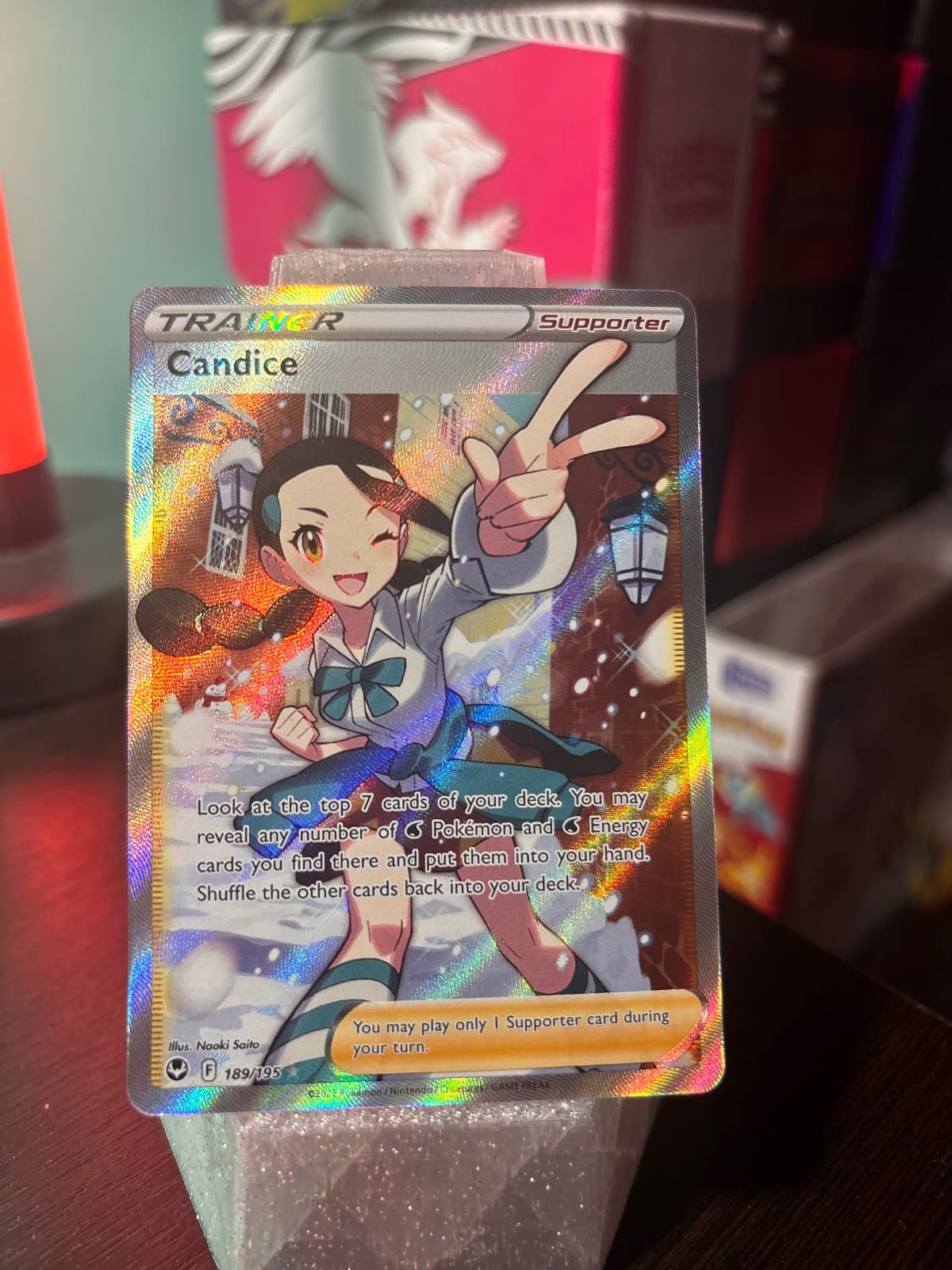 Silver Tempest Candice 189/195 Ultra Rare